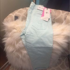 Girls size 10 7 for all mankind